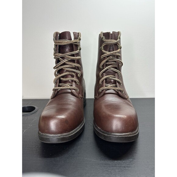 Mountain Horse Riding Boots Women’s US 6 Brown Leather Ankle Back Zip #1375 - Picture 6 of 16